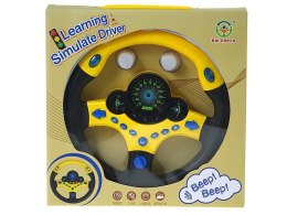 Zabawka dźwiękowa kierownica na baterie Adar (606562) Adar