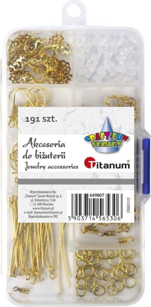 Zestaw do tworzenia biżuterii Craft-Fun Series Akcesoria do biżuterii Titanum (25BJ033122) Titanum