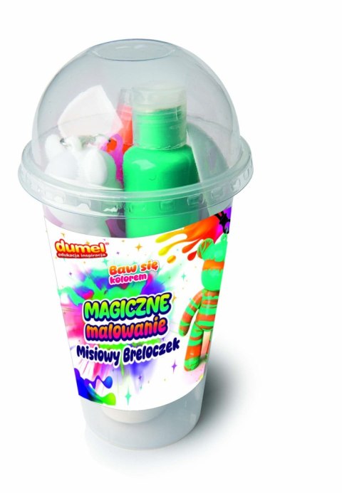 Zestaw kreatywny dla dzieci MAGICZNE MALOWANIE- MISIOWY BRELOCZEK Dumel (DD30620) Dumel