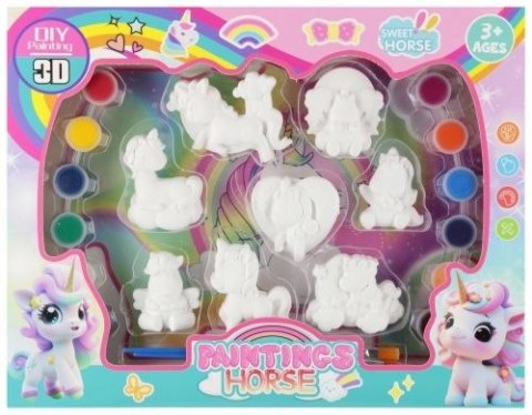Zestaw kreatywny dla dzieci jednorożce do malowania Mega Creative (572598) Mega Creative