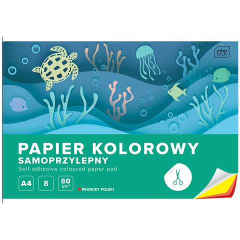Zeszyt papierów kolorowych Interdruk Interdruk