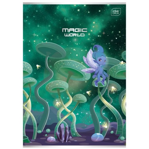 Zeszyt tematyczny COCA COLA Metalic Fantasy A4 32k. 70g linia Interdruk Interdruk