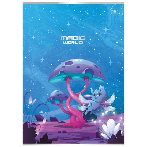 Zeszyt tematyczny COCA COLA Metalic Fantasy A4 32k. 70g linia Interdruk Interdruk