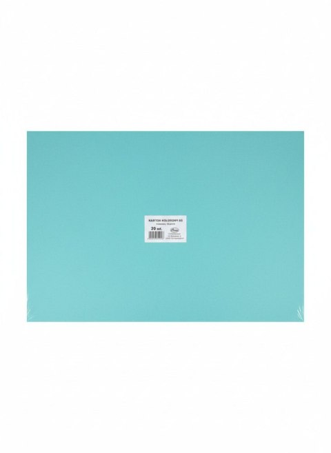 Brystol A3 turkusowy 160g 20k Protos Protos