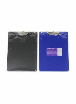 Deska z klipem (podkład do pisania) Steel & Style A4 niebieska Berlingo (299018) Berlingo