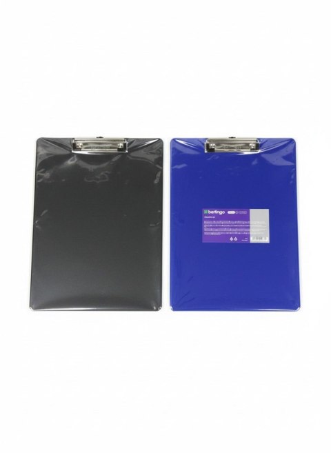 Deska z klipem (podkład do pisania) Steel & Style A4 niebieska Berlingo (299018) Berlingo