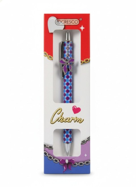 Długopis CHRAM Kokardka wkład niebieski Cresco (751001-4) Cresco
