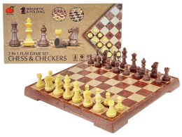 Gra logiczna szachy i warcaby magnetyczne Adar (626720) Adar