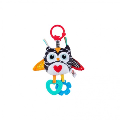 Grzechotka SOWA NELA DZWONECZEK Balibazoo (BB81969) Balibazoo