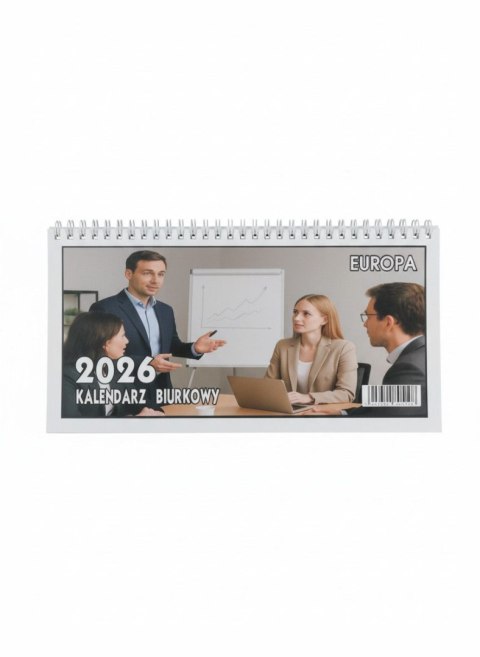 Kalendarz biurkowy EUROPA biurkowy leżący 135mm x 270mm Beskidy Beskidy