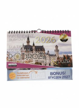 Kalendarz biurkowy PODRÓŻE Kukartka Kukartka