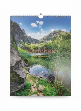 Kalendarz ścienny MAŁY SPIRALA TATRZAŃSKIE PEJZAŻE 230mm x 305mm Avanti (KSMS-8) Avanti