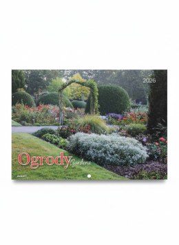 Kalendarz ścienny OGRODY wieloplanszowy 285mm x 410mm Avanti (KA-11) Avanti