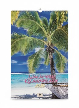 Kalendarz ścienny Wakacyjne krajobrazy 320mm x 470mm Pan Kalendarzyk (A3 VD.14) Pan Kalendarzyk