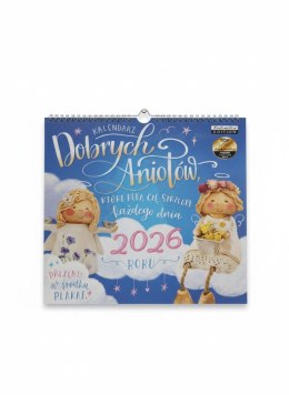 Kalendarz ścienny classic DOBRE ANIOŁY 300mm x 300mm Kukartka Kukartka