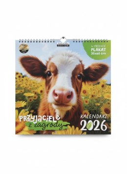 Kalendarz ścienny classic Q Kukartka (Q 365 DNIPRZYJACIELE ZAGRODY) Kukartka