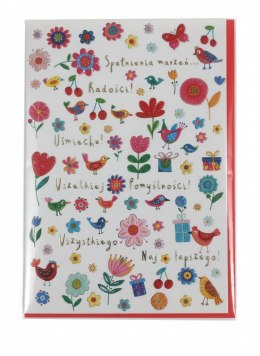 Kartka składana Karnet A5 Łąka II A5 Henry (5908451980894) Henry