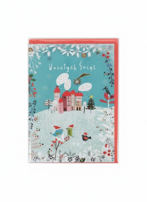 Kartka składana B6+ Karnet B6 20 MRÓZ Henry (5907465662659) Henry