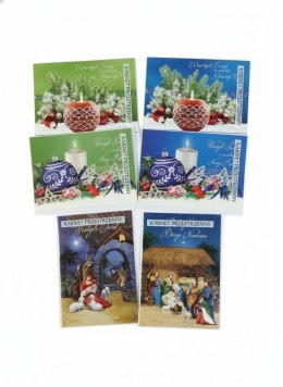 Kartka składana brokat bn A5 Panorama (B) Panorama