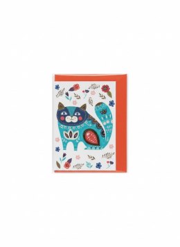 Kartka składana mini B8 KOT TURKUS Henry (5908451980429) Henry