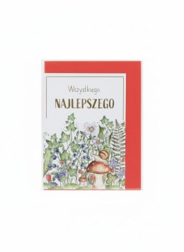 Kartka składana mini B8 LAS W SŁOIKU Henry (5908451980450) Henry