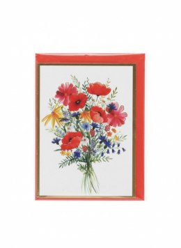 Kartka składana mini BUKIET LATO Henry (5905701484201) Henry