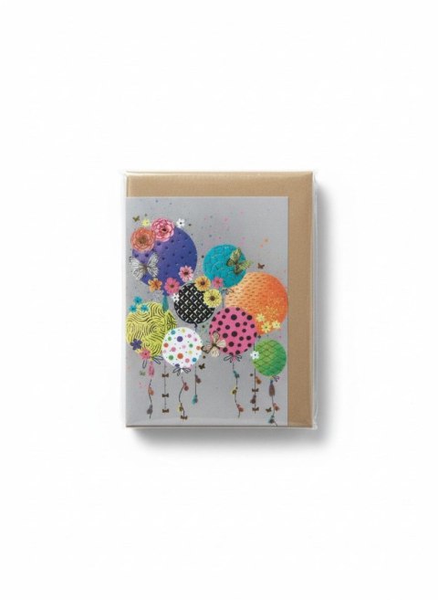 Kartka składana mini JASKRAWE BALONY Henry (5908451980344) Henry
