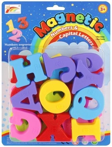 Klocki magnetyczne literki Mega Creative (531410) Mega Creative