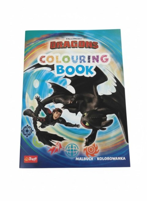 Kolorowanka Jak Wytresowac Smoka Trefl (Ks08467) Trefl