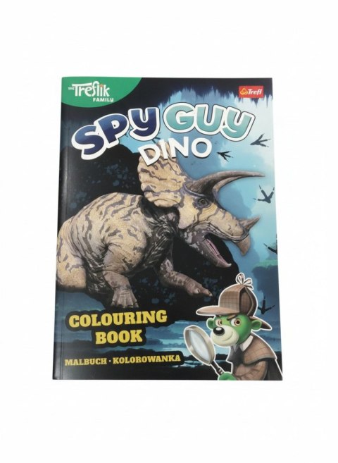 Kolorowanka Rodzina Treflików Spy Guy Dino Trefl (Ks08473) Trefl