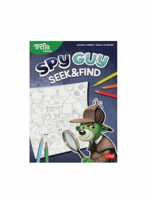 Kolorowanka Rodzina Treflików Spy Guy Trefl (Ks08472) Trefl