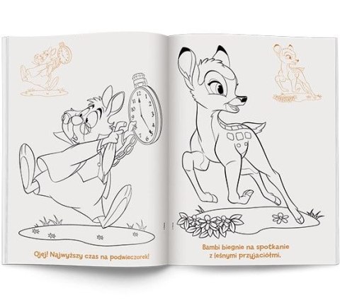 Książka dla dzieci Disney. Kolorowanka z Naklejkami Ameet (na 9140) Ameet