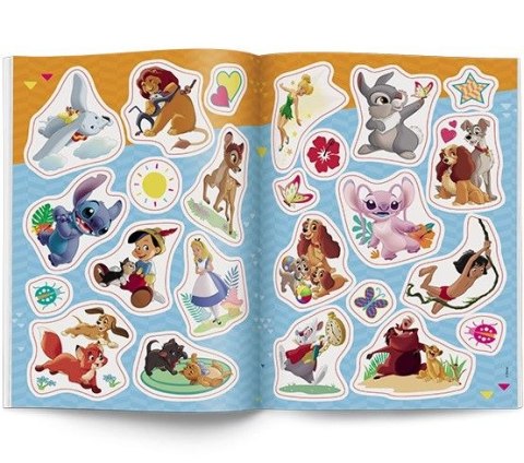 Książka dla dzieci Disney. Kolorowanka z Naklejkami Ameet (na 9140) Ameet