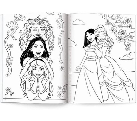 Książka dla dzieci Disney Księżniczka. Megakolorowanka Ameet (KOLB 9103) Ameet