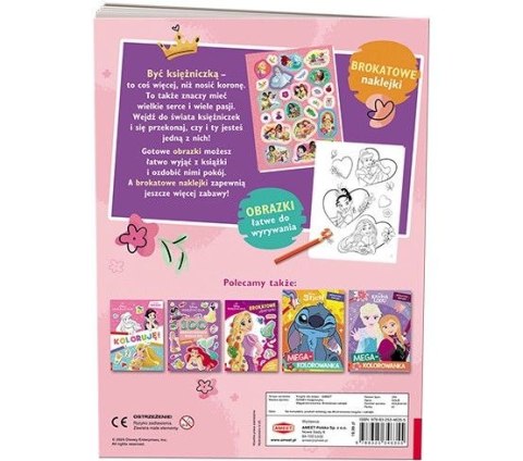Książka dla dzieci Disney Księżniczka. Megakolorowanka Ameet (KOLB 9103) Ameet