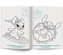 Książka dla dzieci Stitch. Kolorowanka z Naklejkami Ameet (NA 9141) Ameet