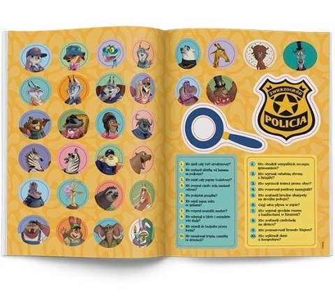 Książka dla dzieci Zwierzogród 2. Detektyw na tropie Ameet (DET 9102) Ameet