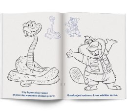 Książka dla dzieci Zwierzogród 2 Kolorowanka z Naklejkami Ameet (NA 9142) Ameet