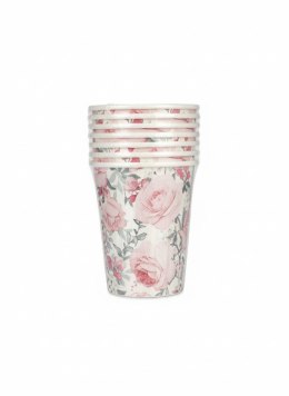 Kubek jednorazowy Gorgeous Roses papierowe papier 250ml Paw (PC8001900) Paw