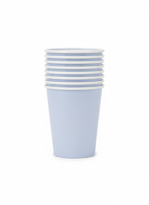 Kubek jednorazowy Monocolor light blue papierowe papier 250ml Paw (PC8000705) Paw