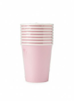Kubek jednorazowy Monocolor (light pink) papierowe papier 250ml Paw (PC8000704) Paw