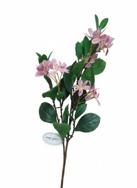 Kwiaty kwitnąca gałązka jasny róż 70cm Home And Garden (3031) Home And Garden