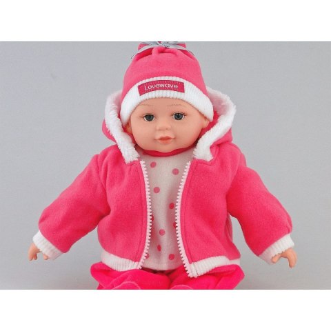 Lalka Bobas 35 cm z polskim dźwiękiem, BOX [mm:] 350 Adar (501335) Adar