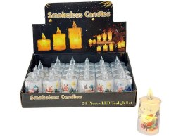 Lampka dekoracyjna led 6cm świąteczna Adar (609556) Adar