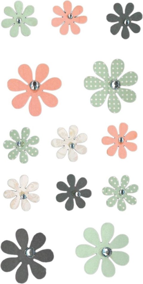 Naklejka (nalepka) Craft-Fun Series Kwiaty Titanum (22LJ0828-1) Titanum