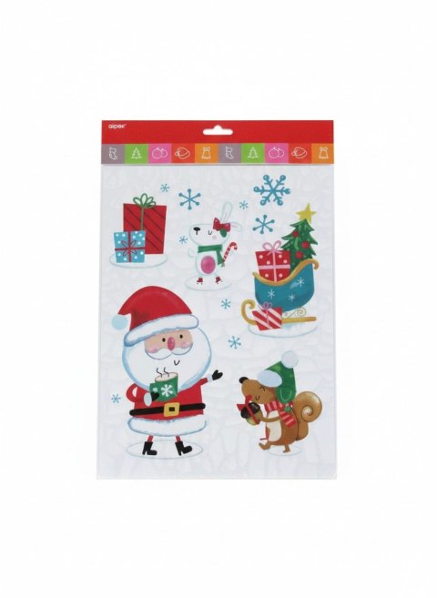 Naklejka ścienna zimowe wzory Arpex (BN1281) Arpex