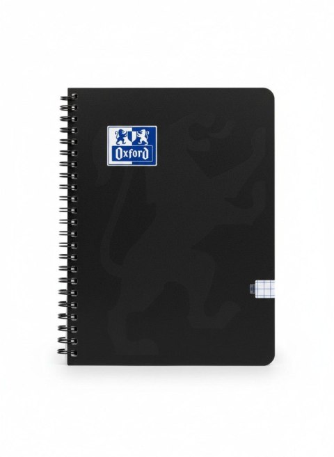 Notes (notatnik) czarny A5 80k. krata Oxford (40019077) Oxford