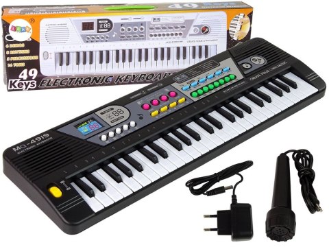 Organy Keyboard MQ4919 Mikrofon Organki 49 Klawiszy Lean (14615) Lean