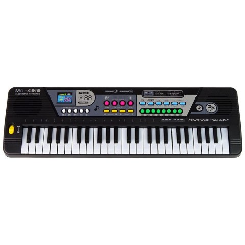 Organy Keyboard MQ4919 Mikrofon Organki 49 Klawiszy Lean (14615) Lean