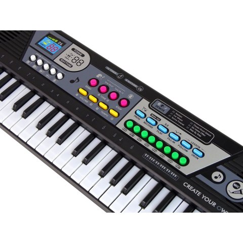 Organy Keyboard MQ4919 Mikrofon Organki 49 Klawiszy Lean (14615) Lean